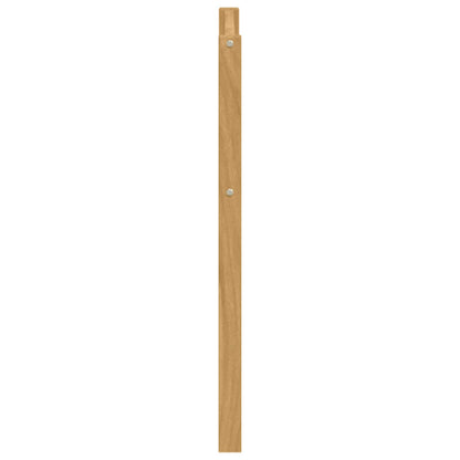 vidaXL Backrest Module White 59 x 4 x 73 cm Solid Acacia Wood