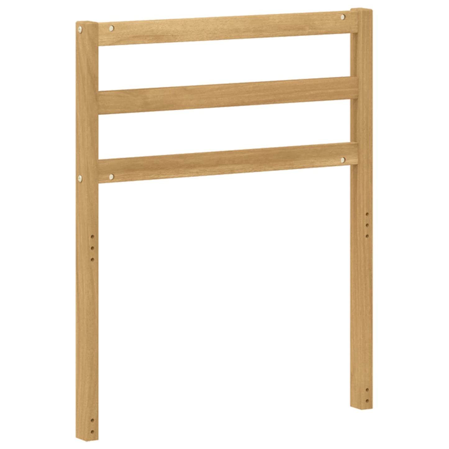 vidaXL Armrests Module 2 pcs White 59 x 4 x 73 cm Solid Acacia Wood