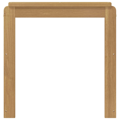 vidaXL Armrests Module 2 pcs White 59 x 6 x 61 cm Solid Acacia Wood