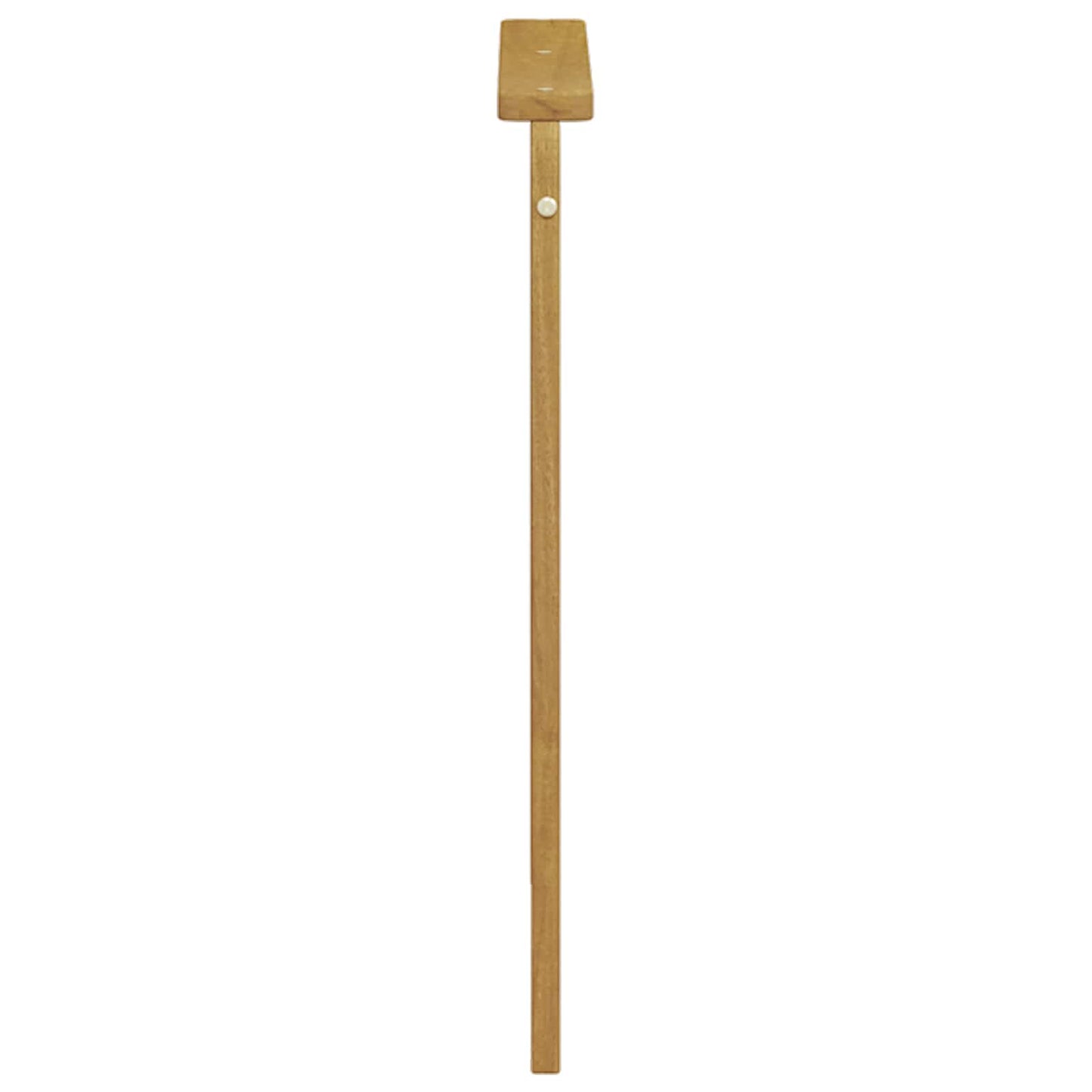 vidaXL Armrests Module 2 pcs White 59 x 6 x 61 cm Solid Acacia Wood