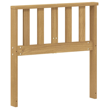 vidaXL Armrests Module 2 pcs White 60 x 6 x 61 cm Solid Acacia Wood