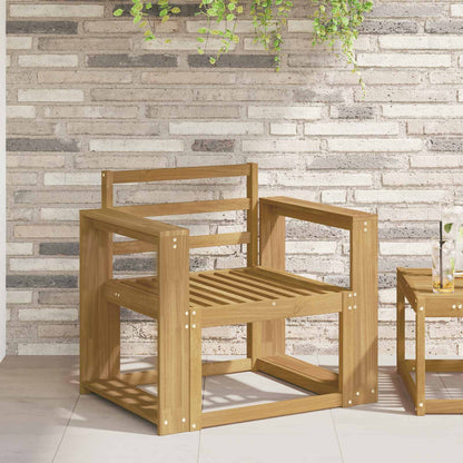 vidaXL Armrests Module 2 pcs White 58.5 x 10 x 61 cm Solid Acacia Wood