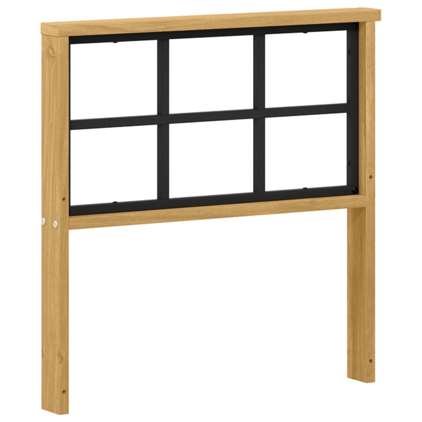 vidaXL Armrests Module 2 pcs White 60 x 6 x 61 cm Solid Acacia Wood