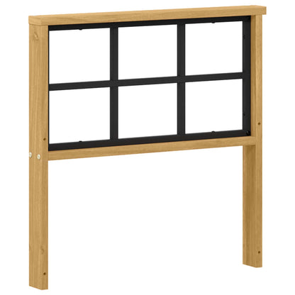 vidaXL Armrests Module 2 pcs White 60 x 6 x 61 cm Solid Acacia Wood