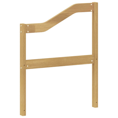 vidaXL Armrests Module 2 pcs White 59 x 4 x 73 cm Solid Acacia Wood