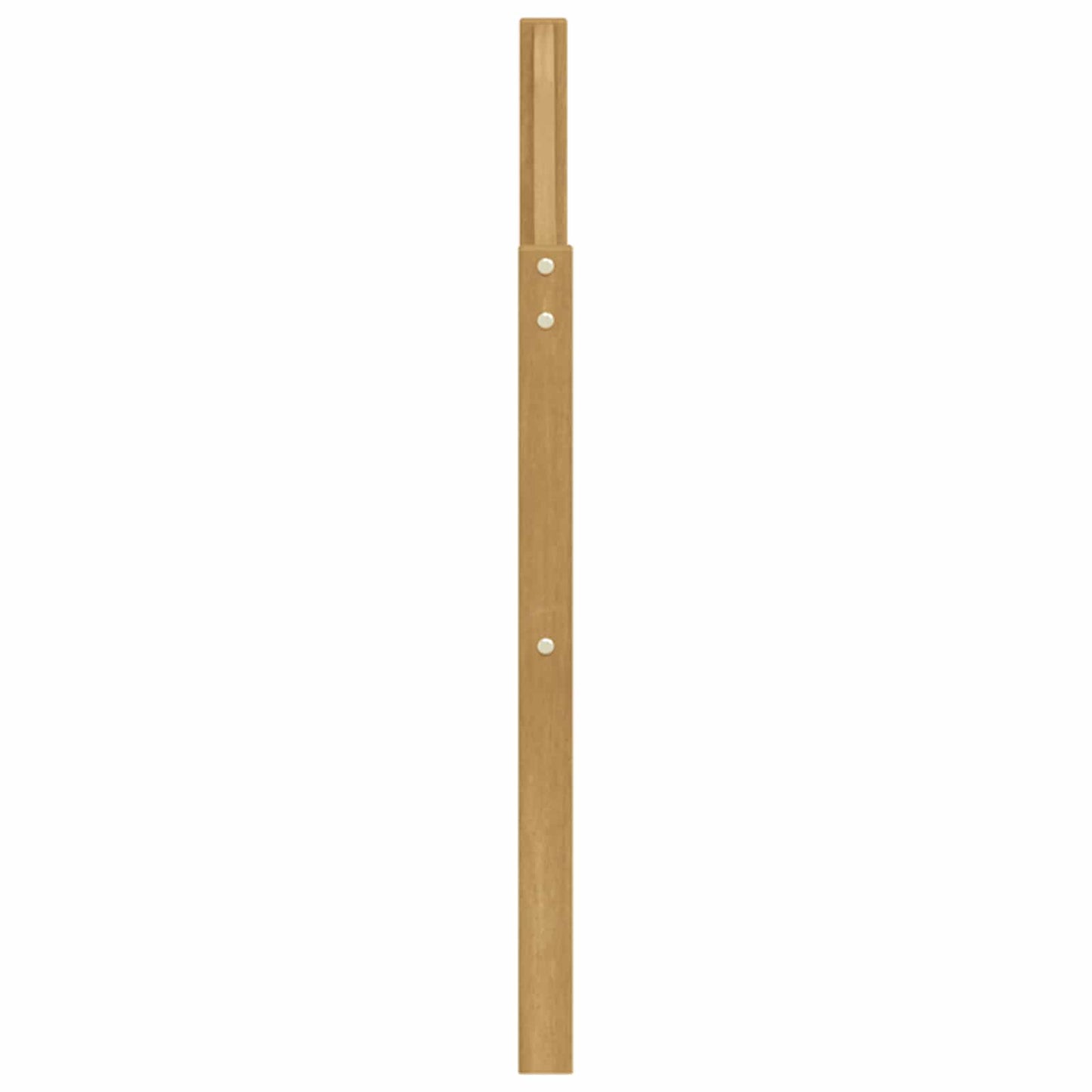 vidaXL Armrests Module 2 pcs White 59 x 4 x 73 cm Solid Acacia Wood