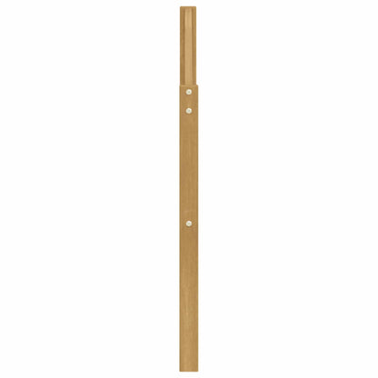 vidaXL Armrests Module 2 pcs White 59 x 4 x 73 cm Solid Acacia Wood