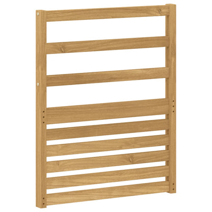 vidaXL Armrests Module 2 pcs White 59 x 4 x 73 cm Solid Acacia Wood