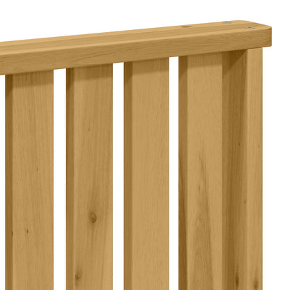 vidaXL Armrests Module 2 pcs White 60 x 6 x 61 cm Solid Acacia Wood
