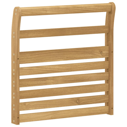 vidaXL Armrests Module 2 pcs White 58.5 x 8 x 60 cm Solid Acacia Wood