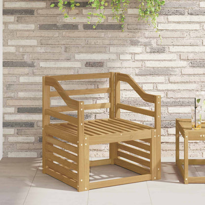 vidaXL Armrests Module 2 pcs White 59 x 4 x 73 cm Solid Acacia Wood