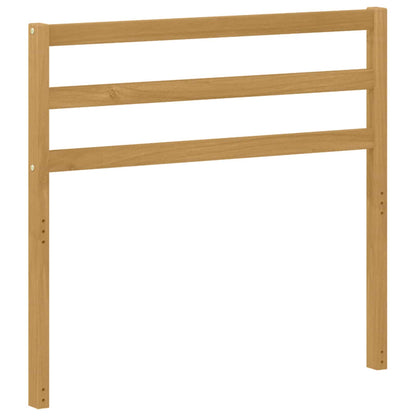 vidaXL Armrests Module 2 pcs White 79 x 4 x 73 cm Solid Acacia Wood