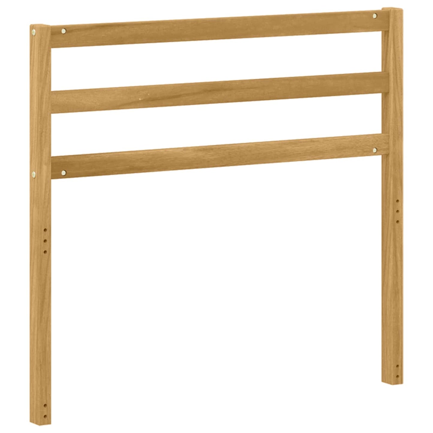vidaXL Armrests Module 2 pcs White 79 x 4 x 73 cm Solid Acacia Wood