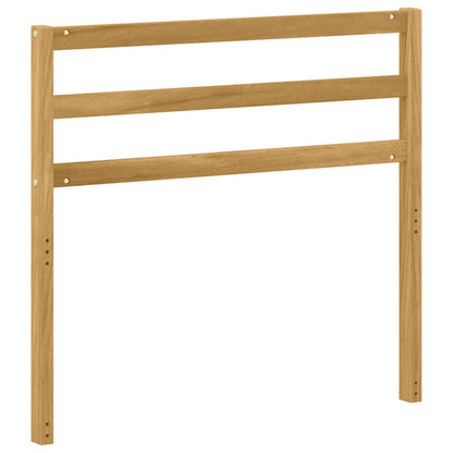 vidaXL Armrests Module 2 pcs White 79 x 4 x 73 cm Solid Acacia Wood