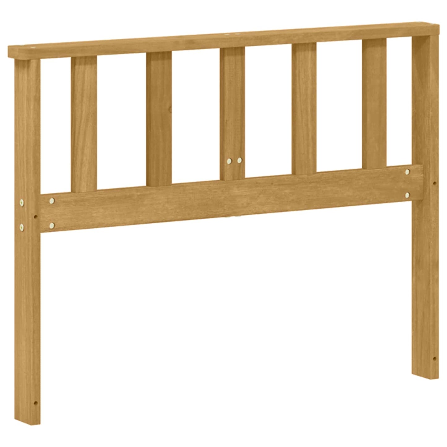 vidaXL Armrests Module 2 pcs White 80 x 6 x 61 cm Solid Acacia Wood