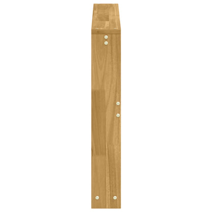 vidaXL Armrests Module 2 pcs White 78.5 x 10 x 61 cm Solid Acacia Wood
