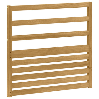vidaXL Armrests Module 2 pcs White 79 x 4 x 73 cm Solid Acacia Wood