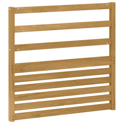 vidaXL Armrests Module 2 pcs White 79 x 4 x 73 cm Solid Acacia Wood