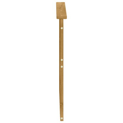 vidaXL Armrests Module 2 pcs White 79 x 6 x 61 cm Solid Acacia Wood