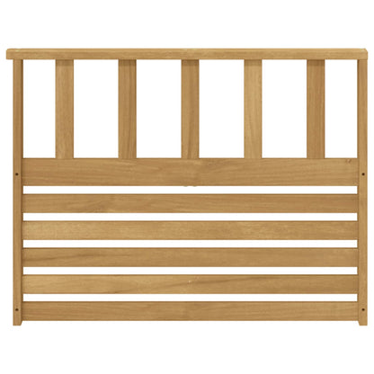 vidaXL Armrests Module 2 pcs White 80 x 6 x 61 cm Solid Acacia Wood