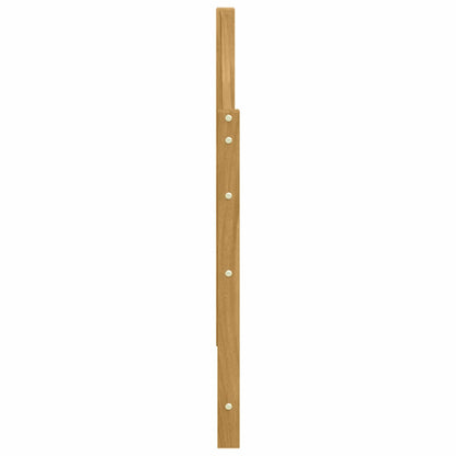 vidaXL Armrests Module 2 pcs White 79 x 4 x 73 cm Solid Acacia Wood