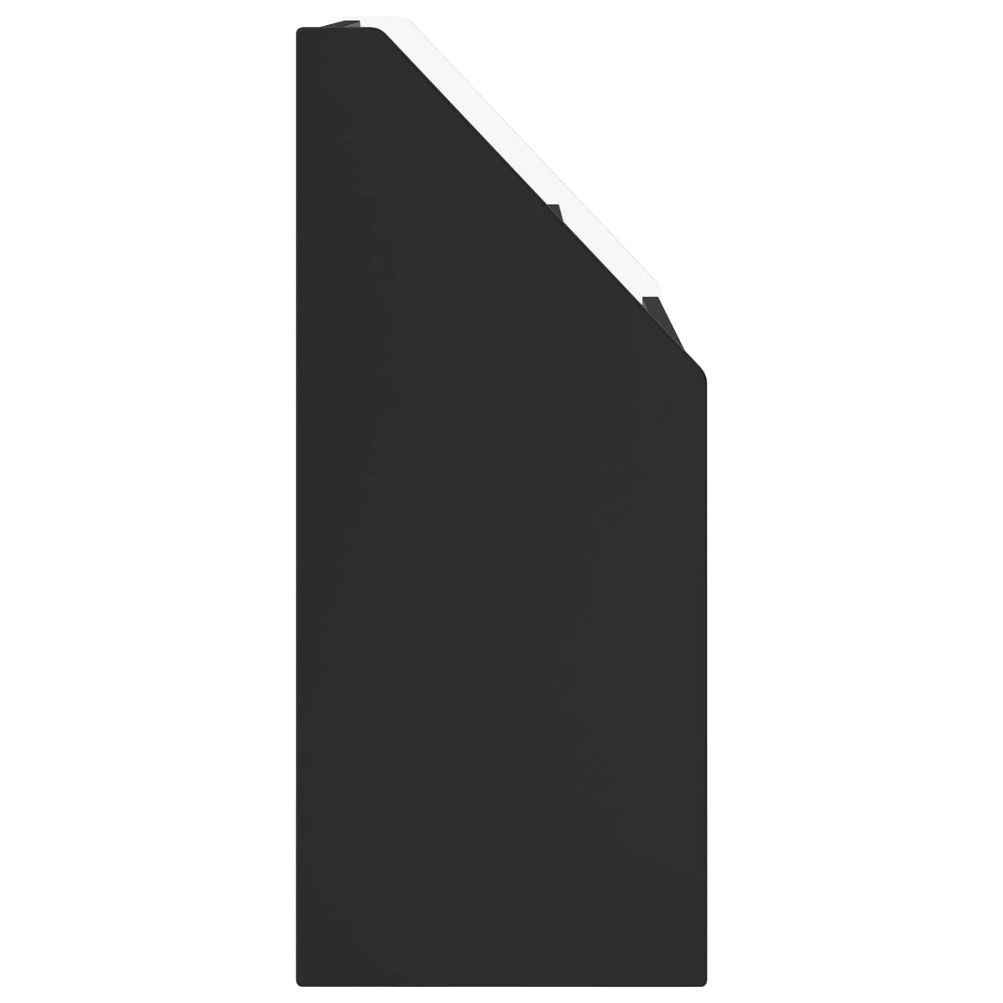 vidaXL Kids Bookshelf Black 72.5 x 29.5 x 69 cm Engineered Wood