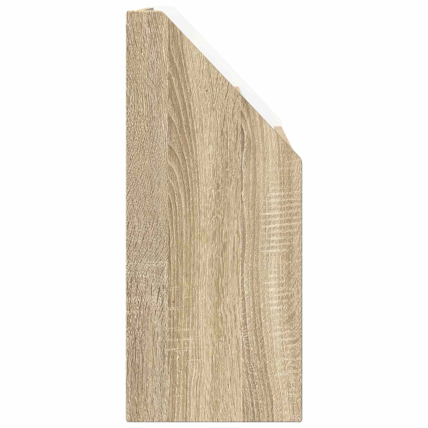 vidaXL Kids Bookshelf Sonoma Oak 72.5 x 29.5 x 69 cm Engineered Wood