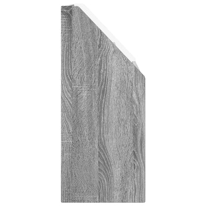 vidaXL Kids Bookshelf Grey Sonoma 72.5 x 29.5 x 69 cm Engineered Wood
