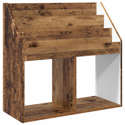 vidaXL Kids Bookshelf Old Wood 72.5 x 29.5 x 69 cm Engineered Wood