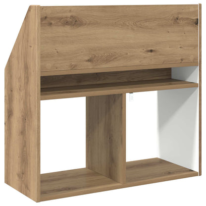 vidaXL Kids Bookshelf Artisan Oak 72.5 x 29.5 x 69 cm Engineered Wood