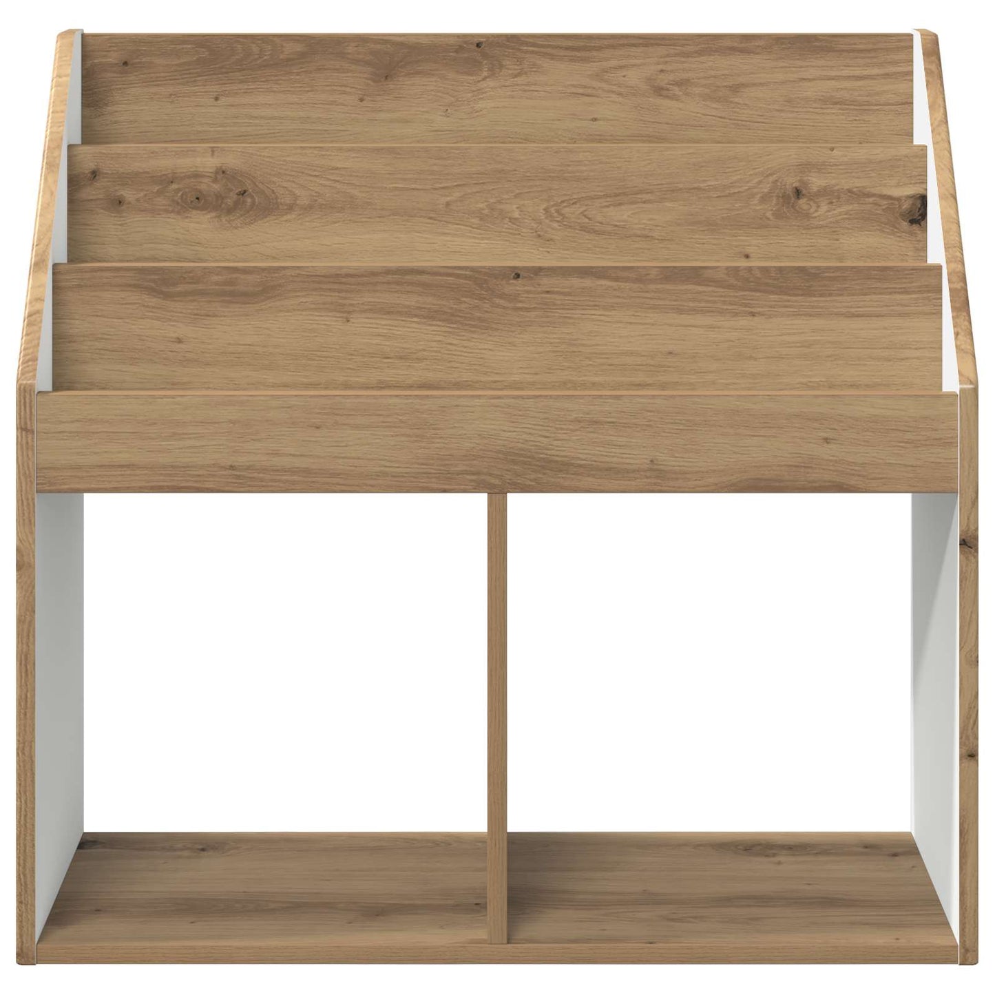 vidaXL Kids Bookshelf Artisan Oak 72.5 x 29.5 x 69 cm Engineered Wood