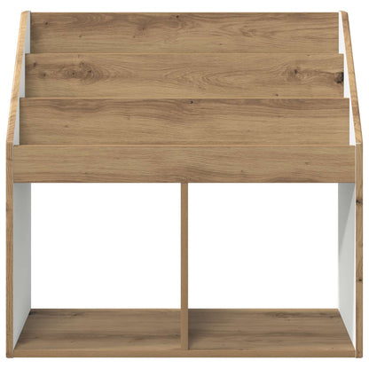 vidaXL Kids Bookshelf Artisan Oak 72.5 x 29.5 x 69 cm Engineered Wood