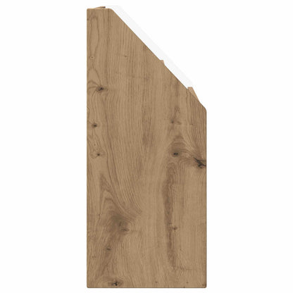 vidaXL Kids Bookshelf Artisan Oak 72.5 x 29.5 x 69 cm Engineered Wood