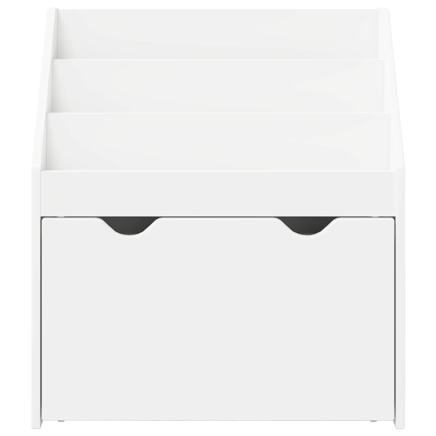 vidaXL Kids Bookshelf White 60 x 29.5 x 69 cm Engineered Wood