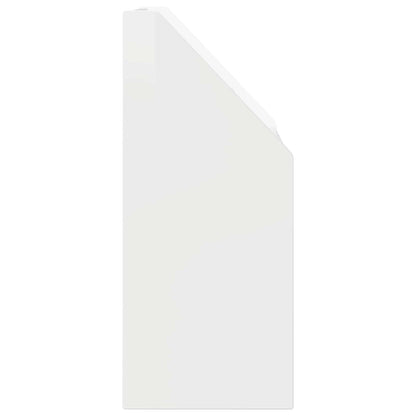 vidaXL Kids Bookshelf with Drawer High Gloss White 60 x 29.5 x 69 cm
