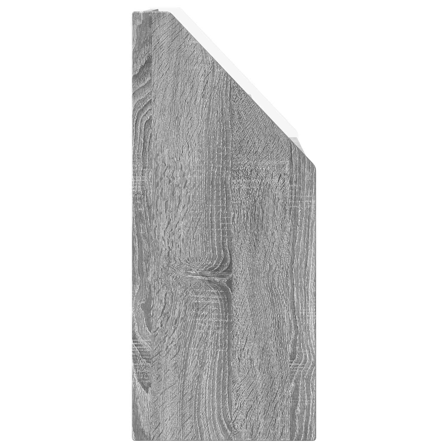 vidaXL Kids Bookshelf Grey Sonoma 60 x 29.5 x 69 cm Engineered Wood