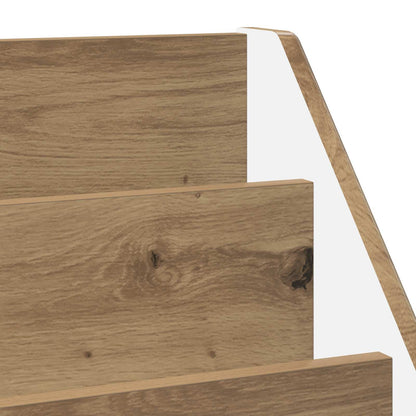 vidaXL Kids Bookshelf Artisan Oak 60 x 29.5 x 69 cm Engineered Wood