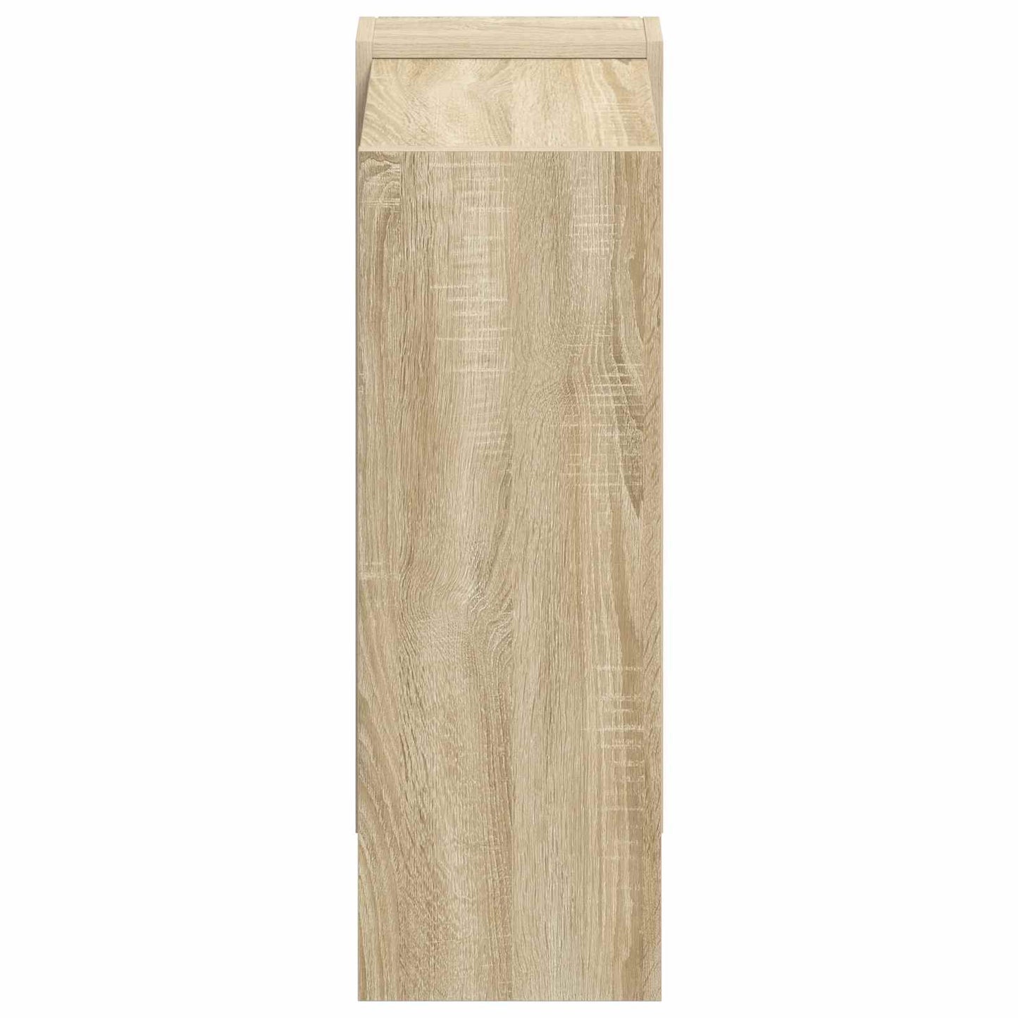 vidaXL Bookshelf 2-Tier 52 x 25 x 71.5 cm Engineered Wood Sonoma Oak