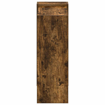 vidaXL Bookshelf 2-Tier 52 x 25 x 71.5 cm Engineered Wood Smoked Oak