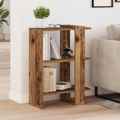vidaXL Bookshelf Old Wood 52 x 25 x 71.5 cm Engineered Wood