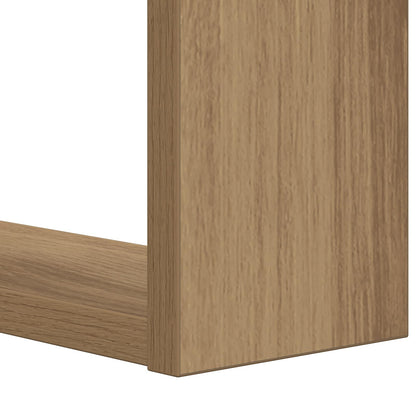 vidaXL Bookshelf Artisan Oak 52 x 25 x 71.5 cm Engineered Wood
