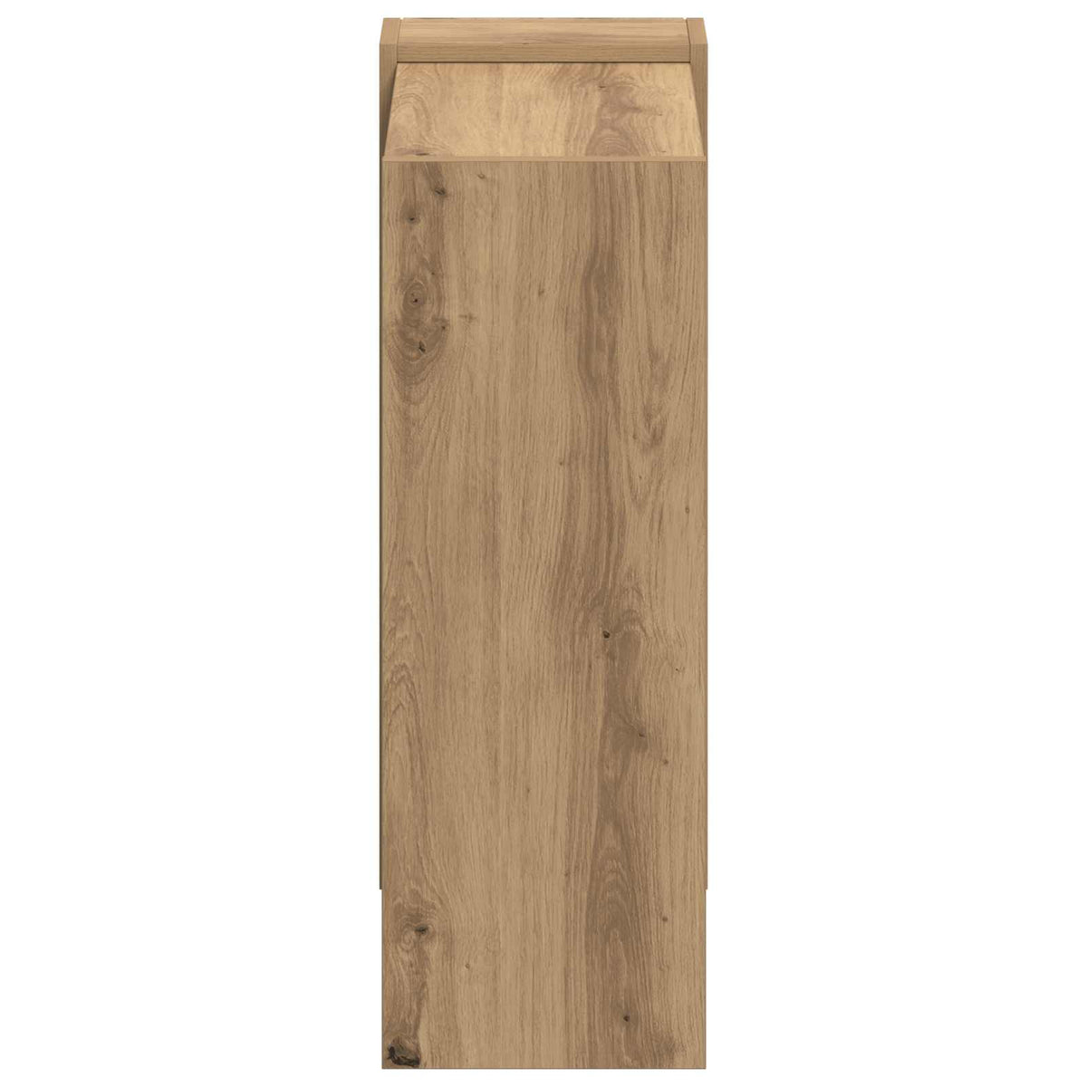 vidaXL Bookshelf 2-Tier 52 x 25 x 71.5 cm Engineered Wood Artisan Oak