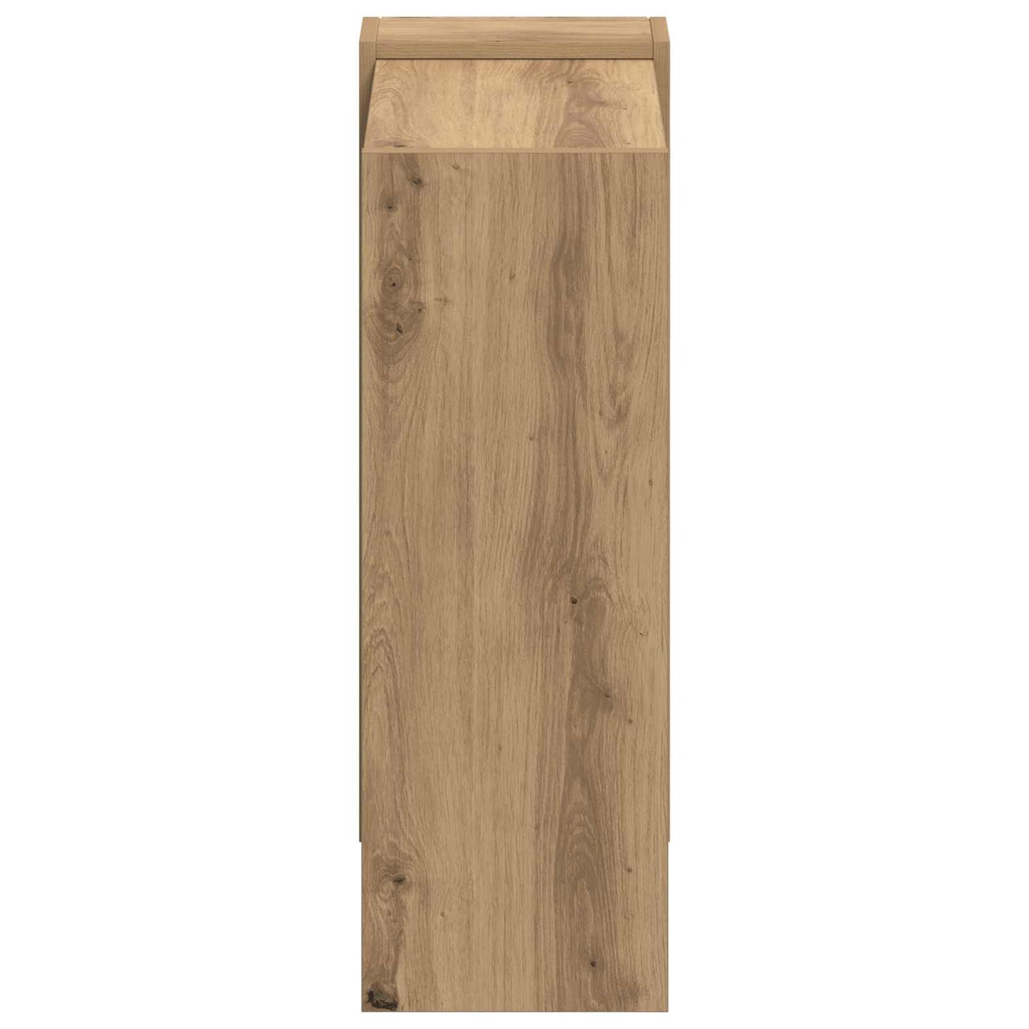 vidaXL Bookshelf 2-Tier 52 x 25 x 71.5 cm Engineered Wood Artisan Oak