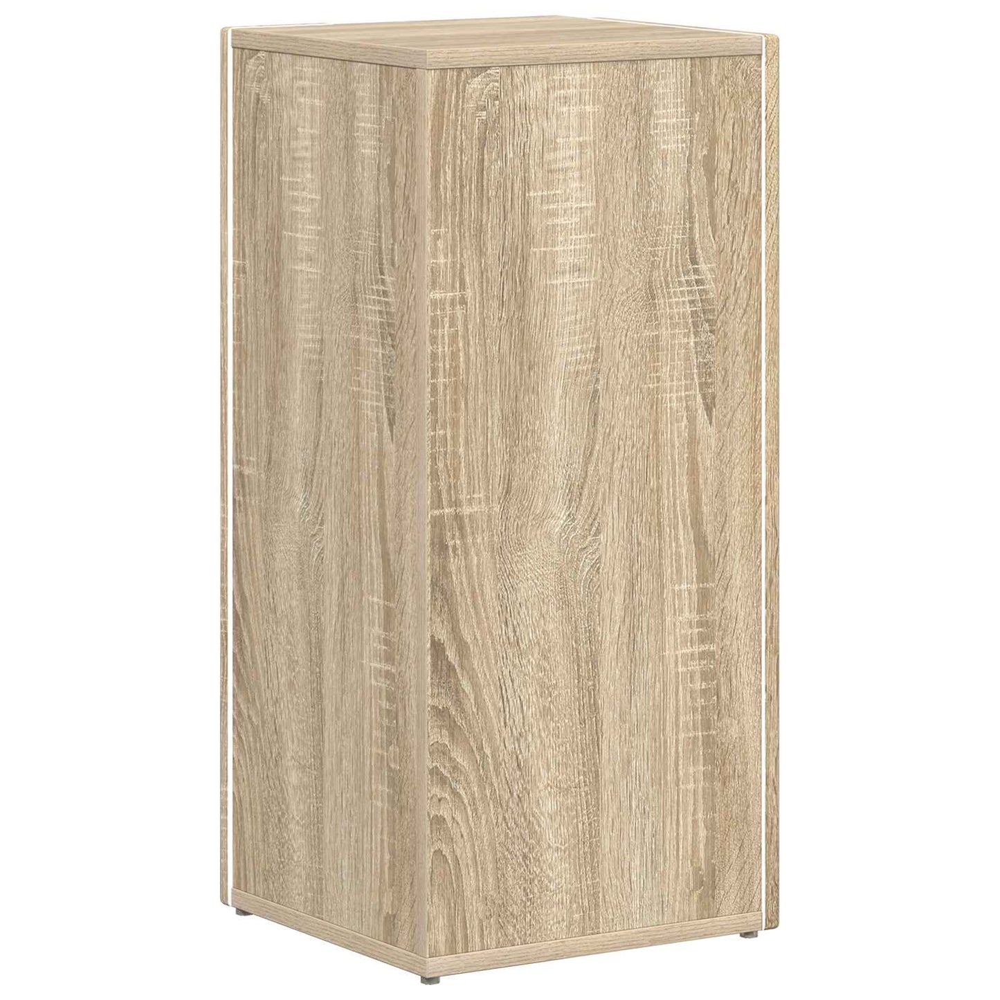 vidaXL Side Shelf 33 x 32 x 70.5 cm Engineered Wood Sonoma Oak