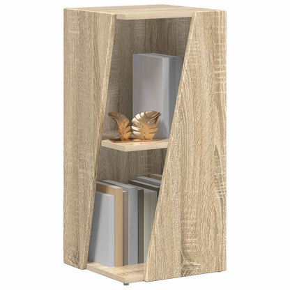 vidaXL Side Shelf 33 x 32 x 70.5 cm Engineered Wood Sonoma Oak