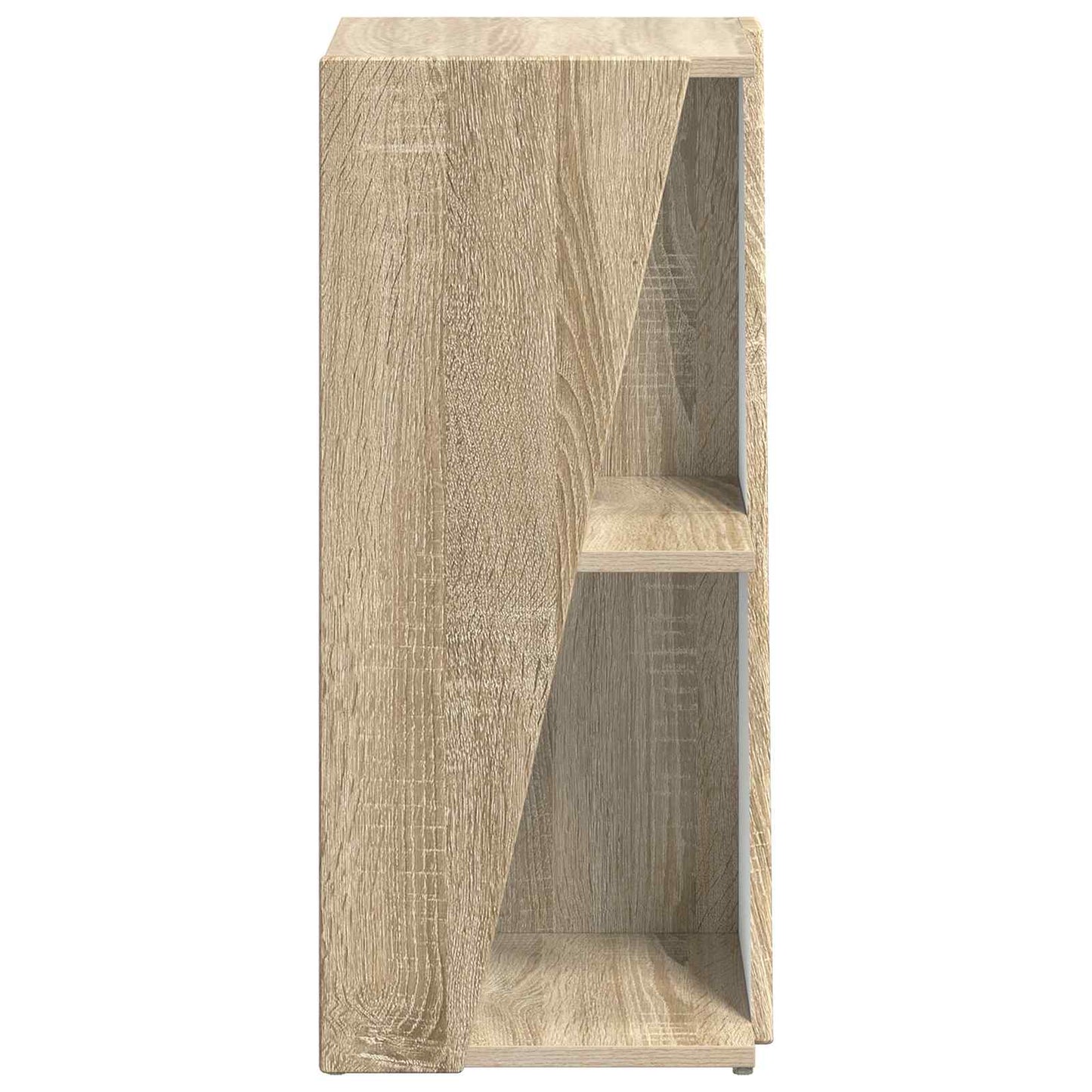 vidaXL Side Shelf 33 x 32 x 70.5 cm Engineered Wood Sonoma Oak