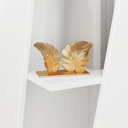 vidaXL Side Shelf High Gloss White 33 x 32 x 70.5 cm Engineered Wood