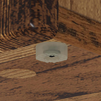 vidaXL Side Shelf Old Wood 33 x 32 x 70.5 cm Engineered Wood