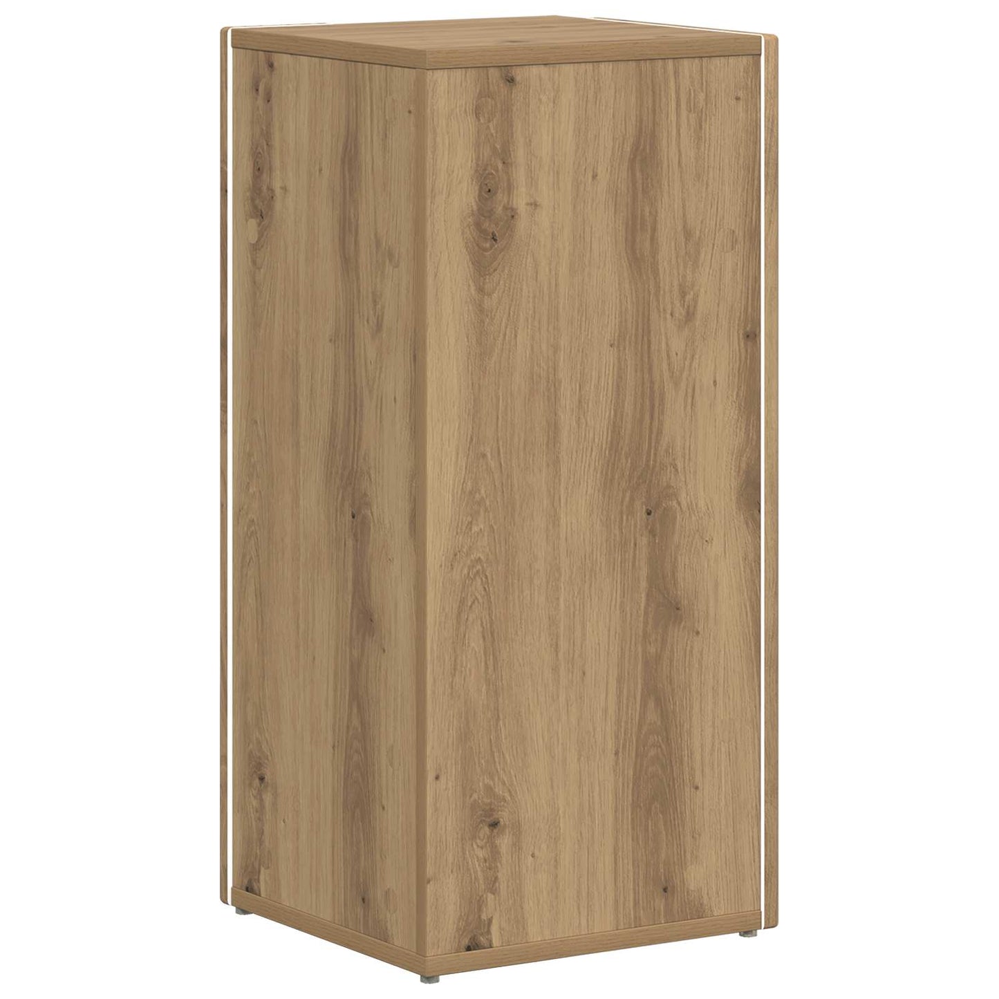 vidaXL Side Shelf 33 x 32 x 70.5 cm Engineered Wood Artisan Oak