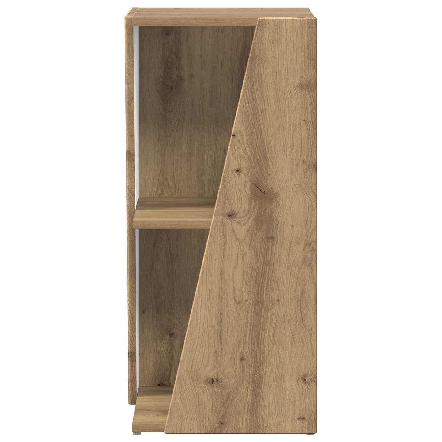 vidaXL Side Shelf 33 x 32 x 70.5 cm Engineered Wood Artisan Oak